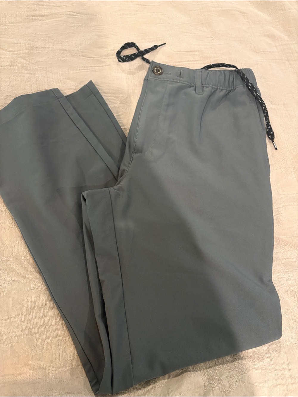 chubbies Men's Gray Drawstring Chinos
